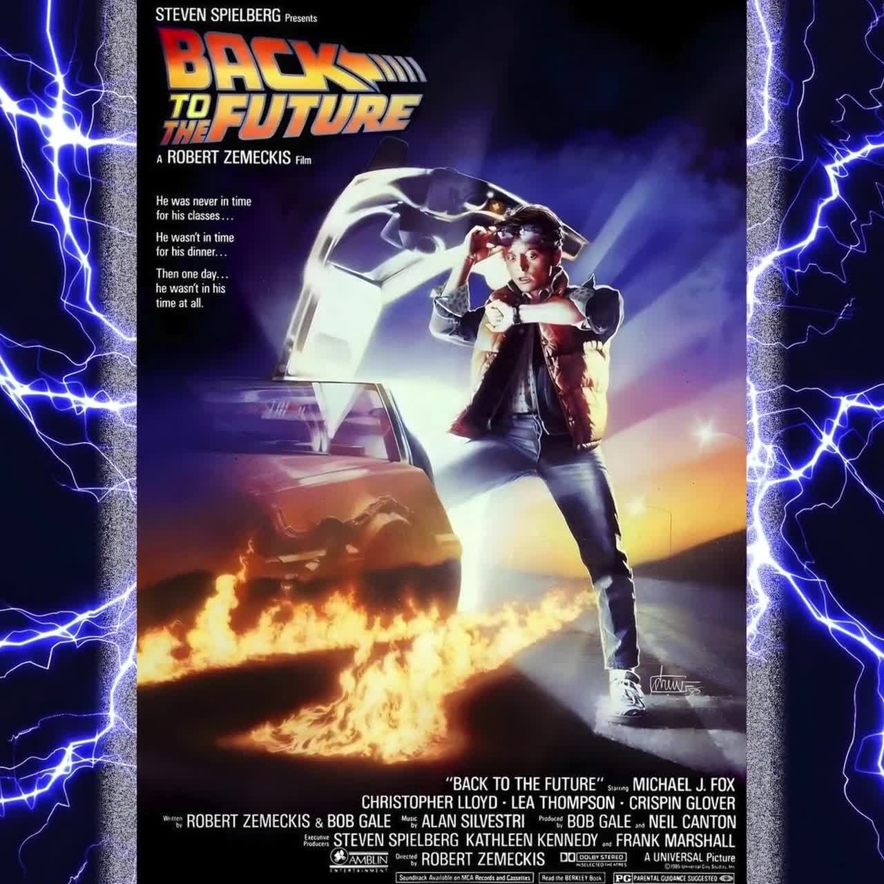 バック・トゥ・ザ・フューチャー - 1985 | HQ 300dpi | 28x40 24x36