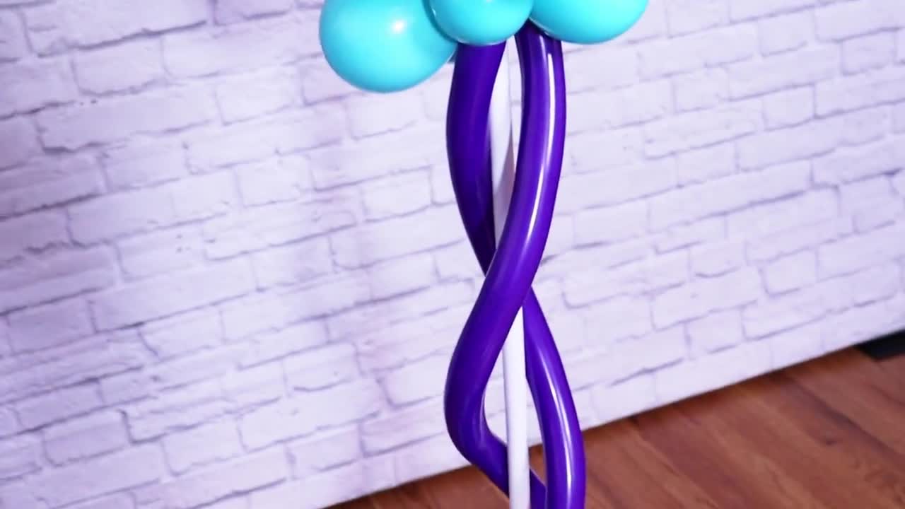 Cupcake Balloon Column Tutorial and Plans Digital Balloon Recipe 