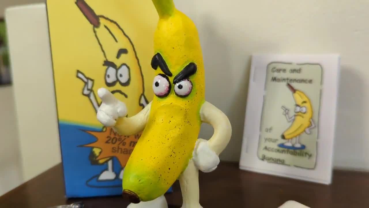 banana様 Savannah Bananas “Banana” Screen Busterz Toy NEW WITH TAGS!!-RARE