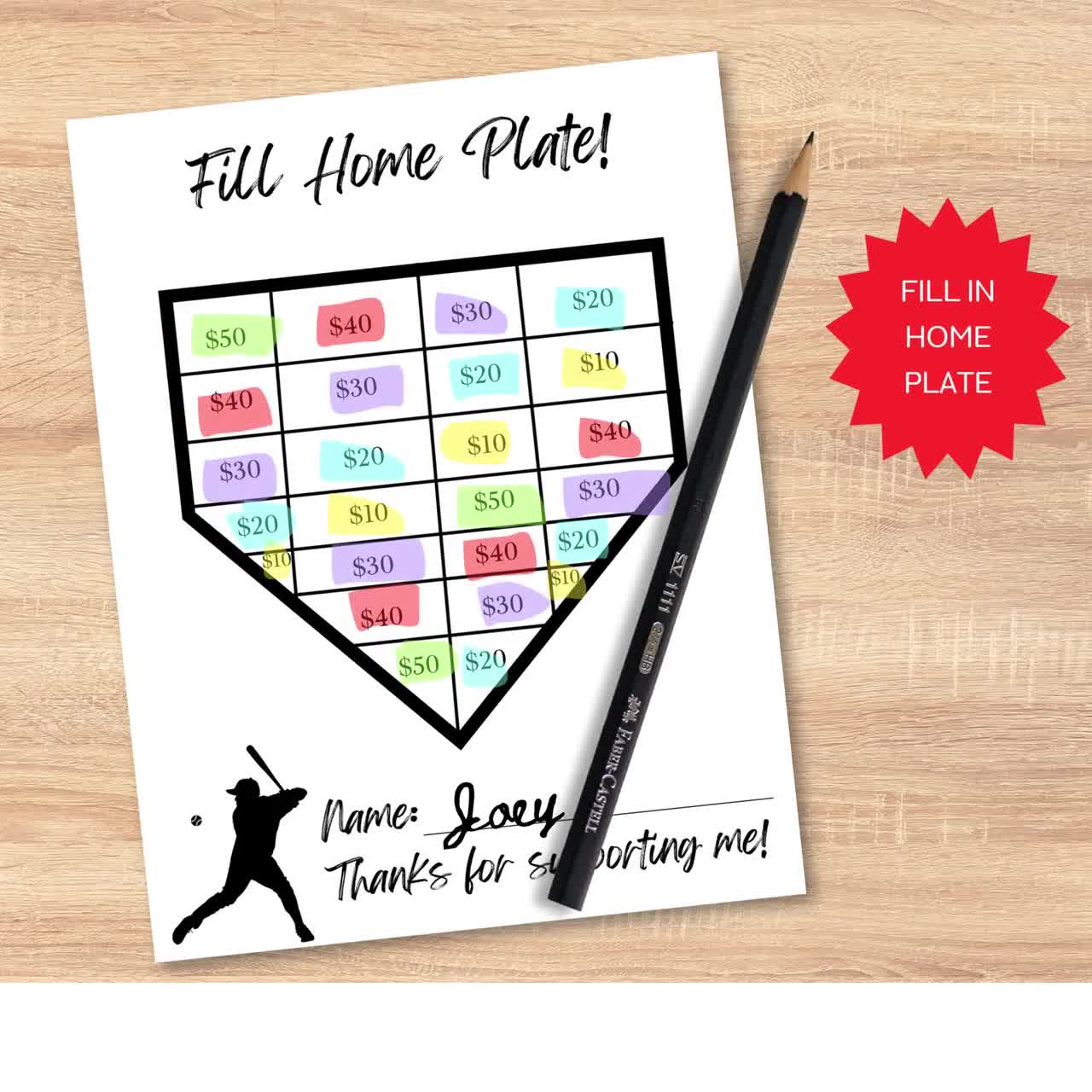 printable-baseball-fundraiser-tracker-bundle-donation-calendar-for-baseball-moms-and-aunts-fill-your-baseball-diamond-homeplate-etsy for Free Printable Baseball Diamond Template Printable Baseball Fundraiser Tracker Bundle + Donation Calendar for Baseball Moms and Aunts - Fill Your Baseball Diamond Homeplate - Etsy for Free Printable Baseball Diamond Template