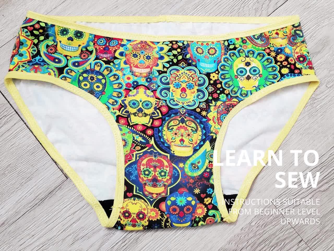 BUNDLE Basic Underwear & Cloth Pads PDF Sewing Pattern