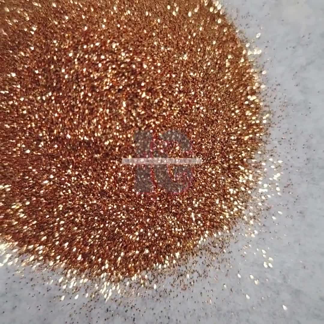 2oz Gold Fine Glitter Sand Colored Glitter For Beach Scenes, Light Brown  Glitter