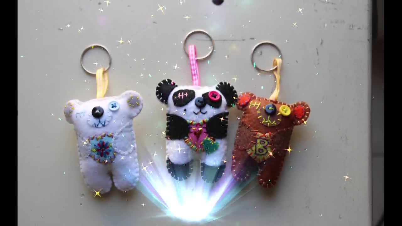 Dude Perfect 'Panda' Keychain