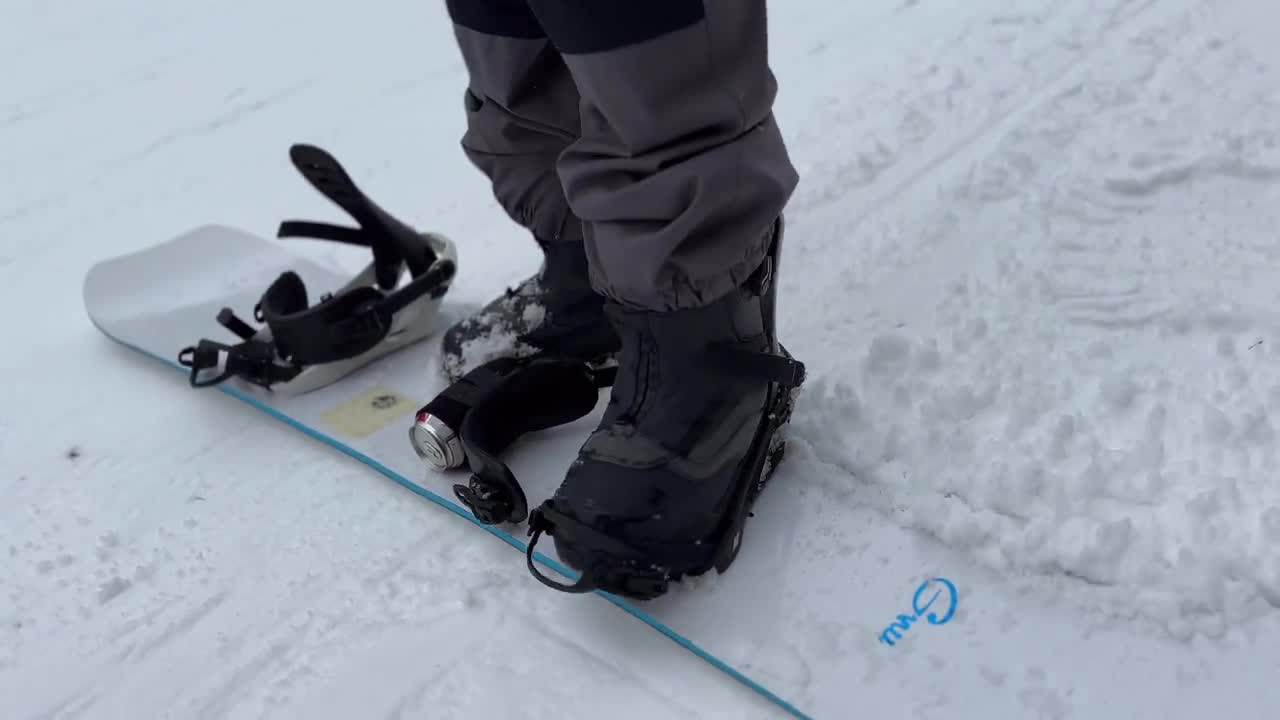 Snowboard Binding Beer Can Holder video poster