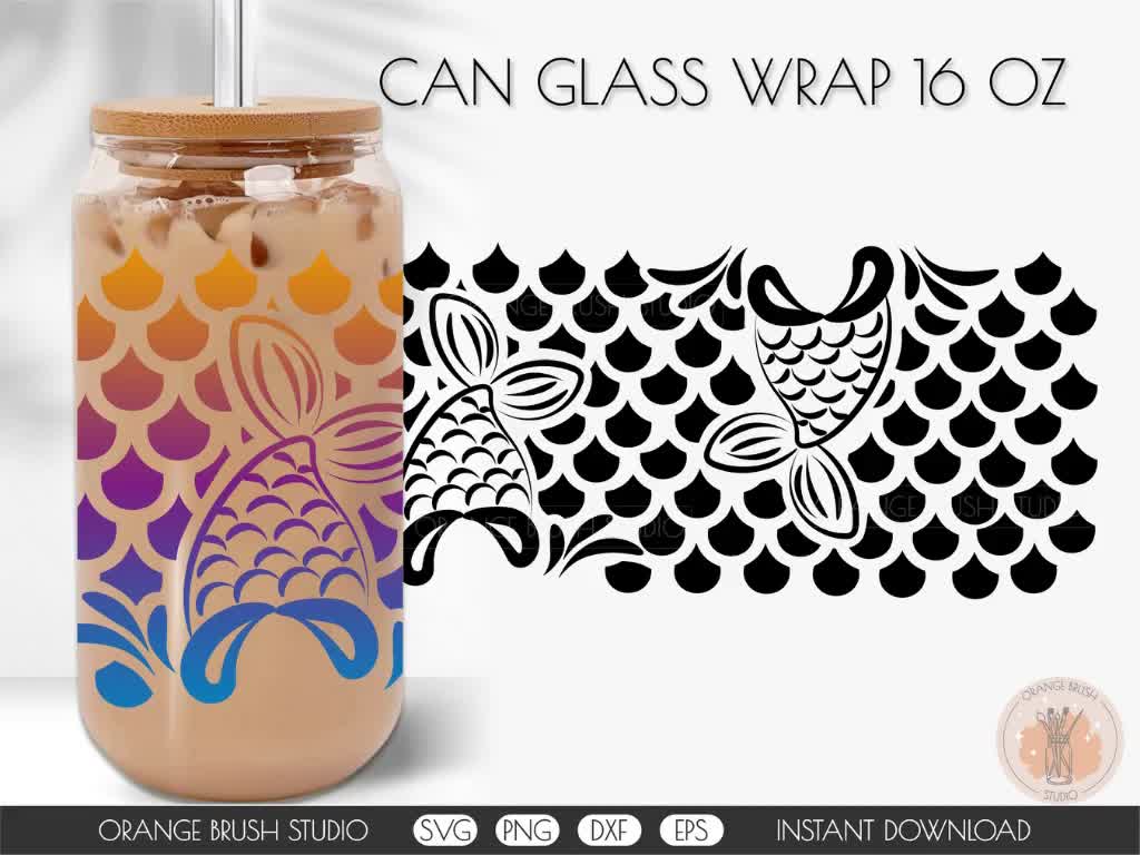 Beer Can Glass Wrap Bundle 20 SVG Designs for Libbey Glass - So