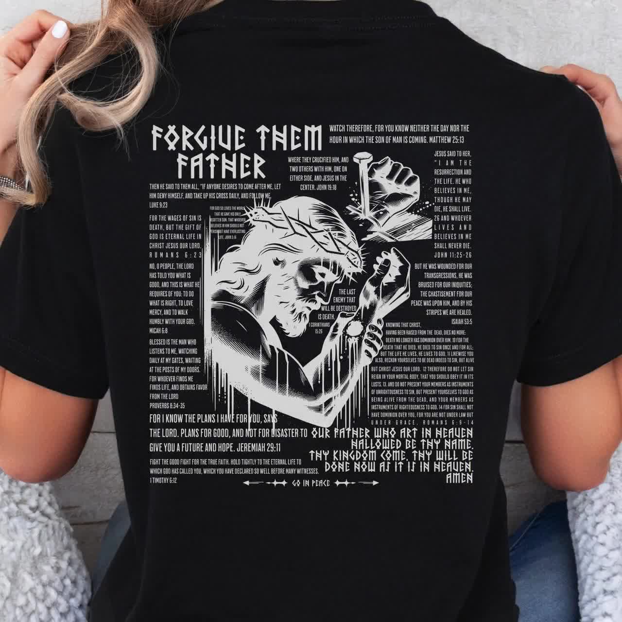 Forgiven Jesus Christ T Shirt Forgiven Jesus Christ T Shirt