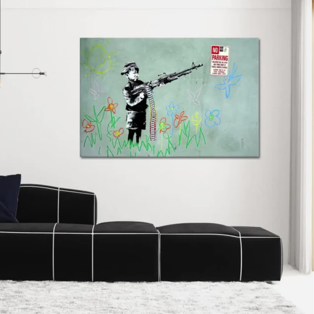 ☆ レニー・ギャグノン キャンバス作品『iSuck』Banksy