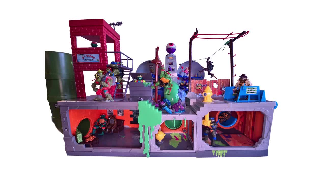 Sewer Lair Expansion Diorama– Compatible With Original Teenage