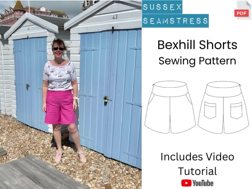 Jersey Shorts PDF Sewing Pattern 