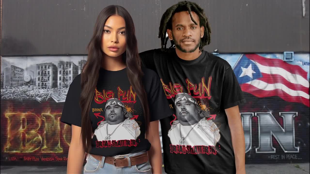 Big Pun T-shirt: Bronx Hip Hop Legend Graphic Tee - Etsy