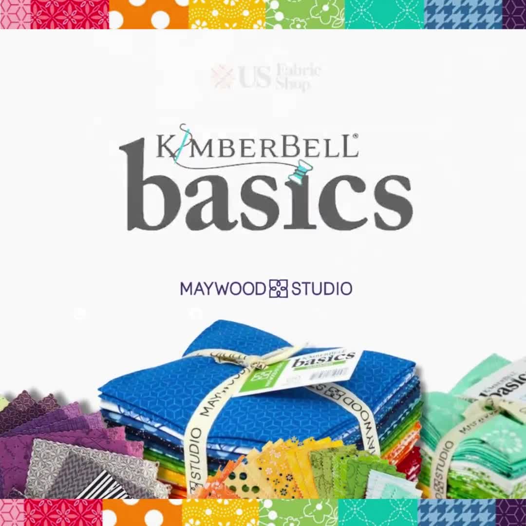 Kimberbell Basics Complete Fat Quarter Set of 100pc from Maywood Studio