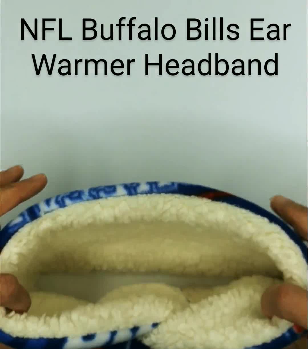 NFL Buffalo Bills Headband Includes a Free Matching Scrunchie 