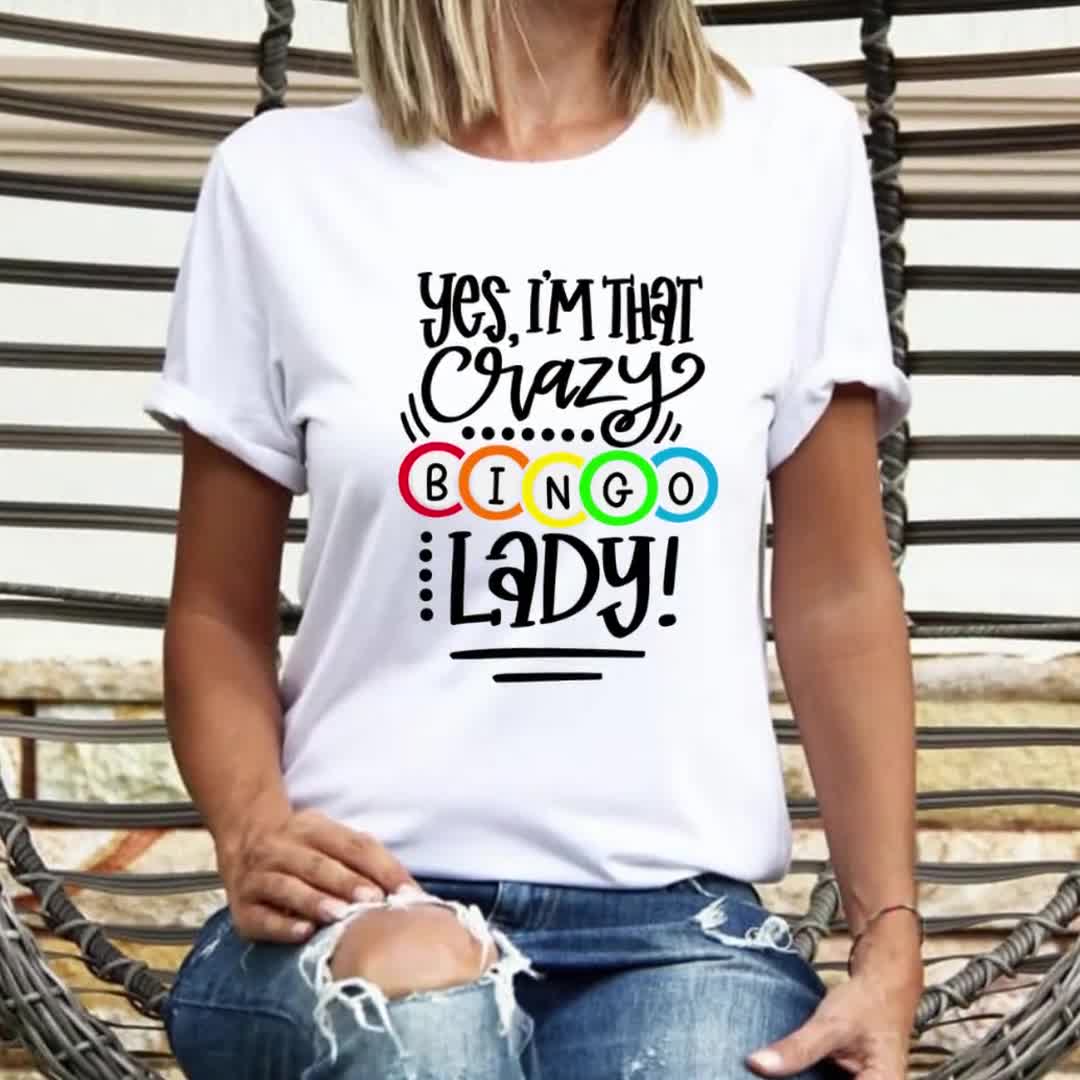 Inktastic I Only Play Bingo on Days That End in Y Women's Plus Size T-Shirt