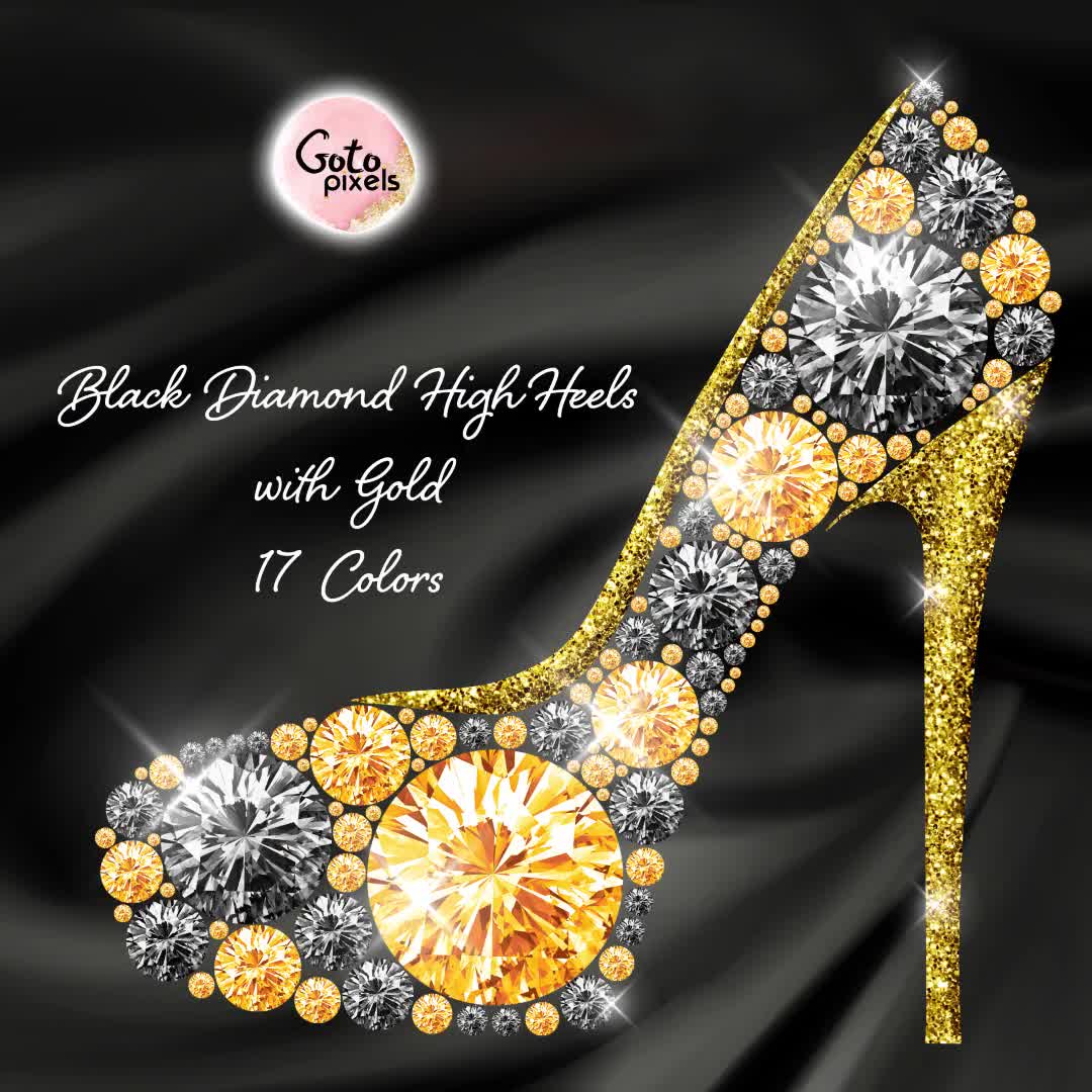 luxury gold and diamonds women shoes with high heels generative ai 23937837  Stock Photo at Vecteezy