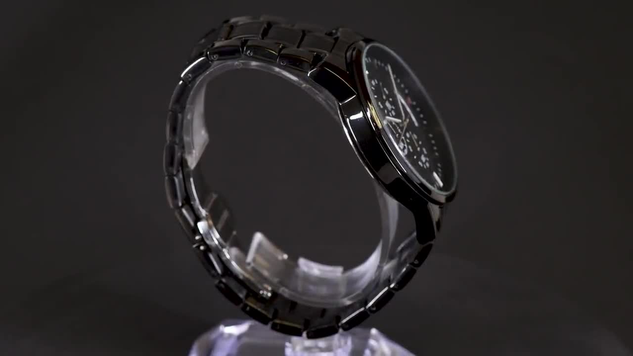 Caja de reloj grabada para hombre, regalos personalizados para él, regalo  personalizado para marido y novio (negro)