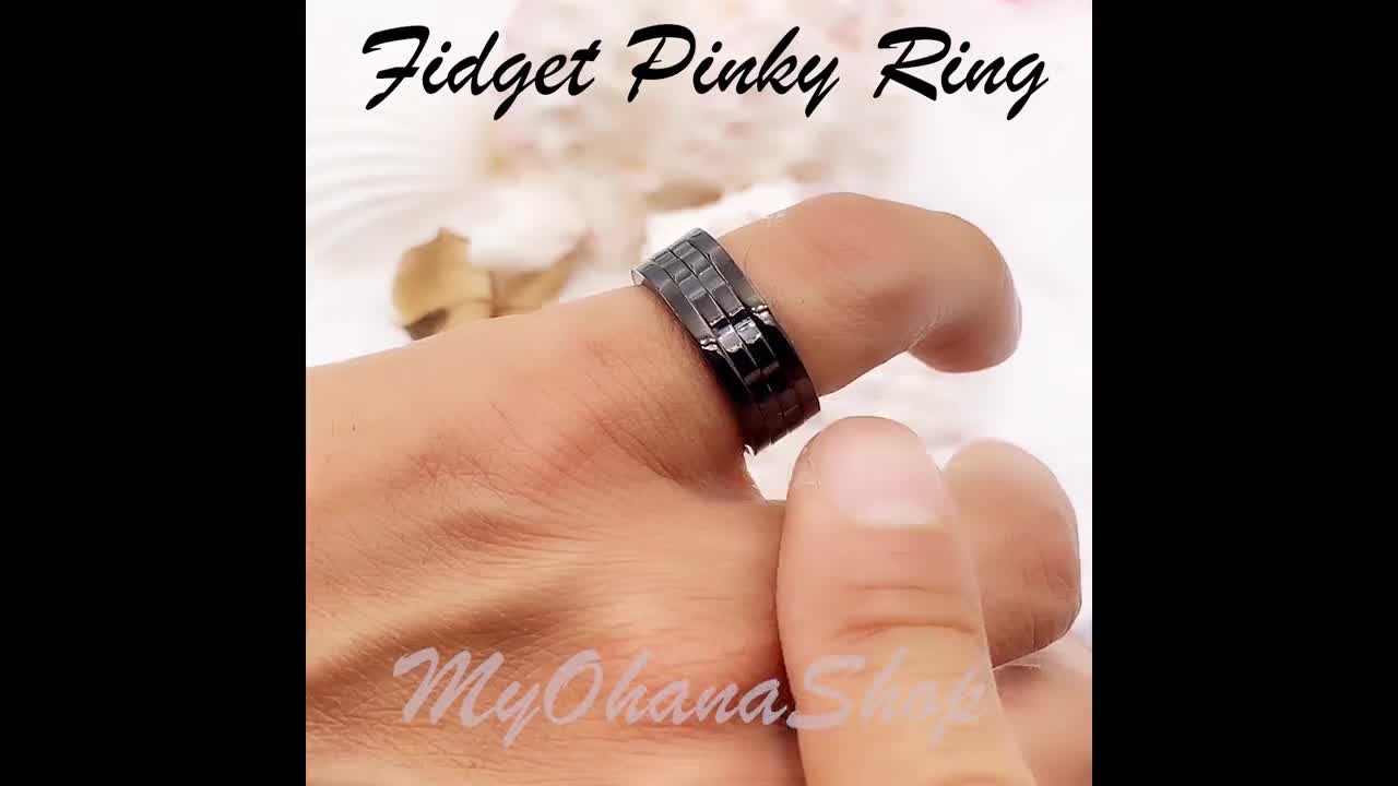 Fingers Magnetic Ring Toy - Finger Spinner | kidzbuzzz