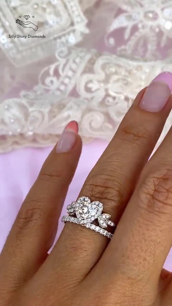3.50 Carat Heart Shape Diamond Engagement ring