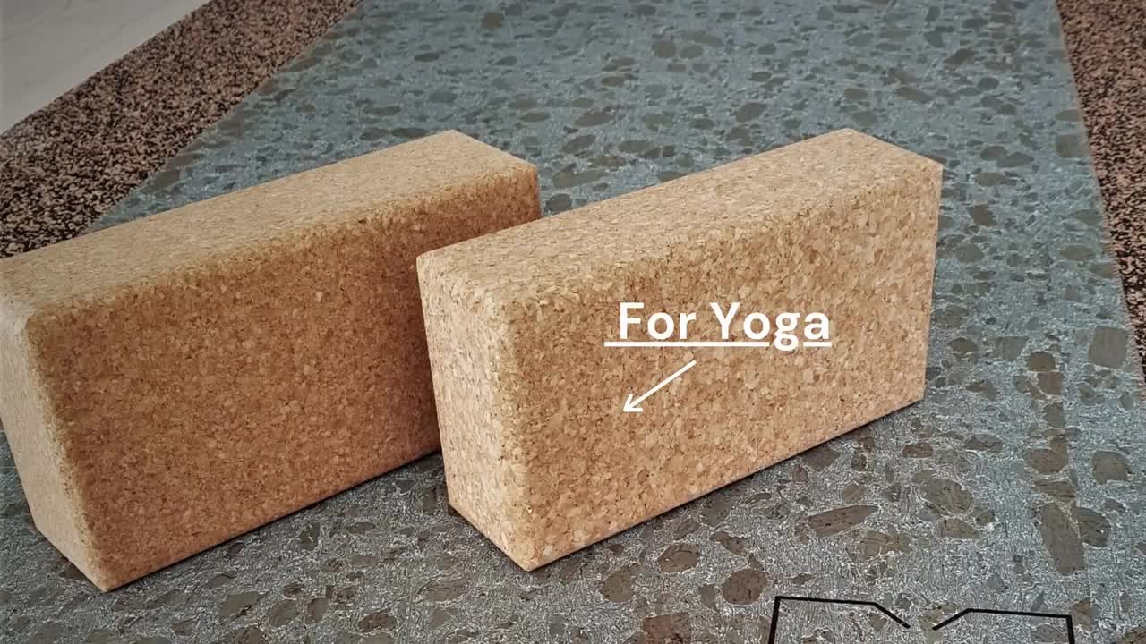 Yoga Brick Cork 100% made in Portugal + Free Delivery