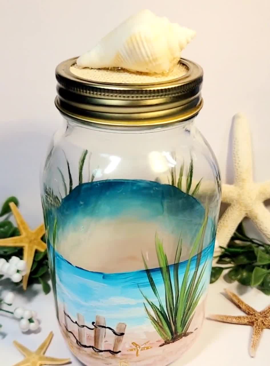 Jar Lids. Regular Mouth Jar Lids. Bamboo Lids. Mason Jar Lids. Ocean Resin.  Coastal Decor. Beach House. Jars. Mason Jar Lids. Organization. 