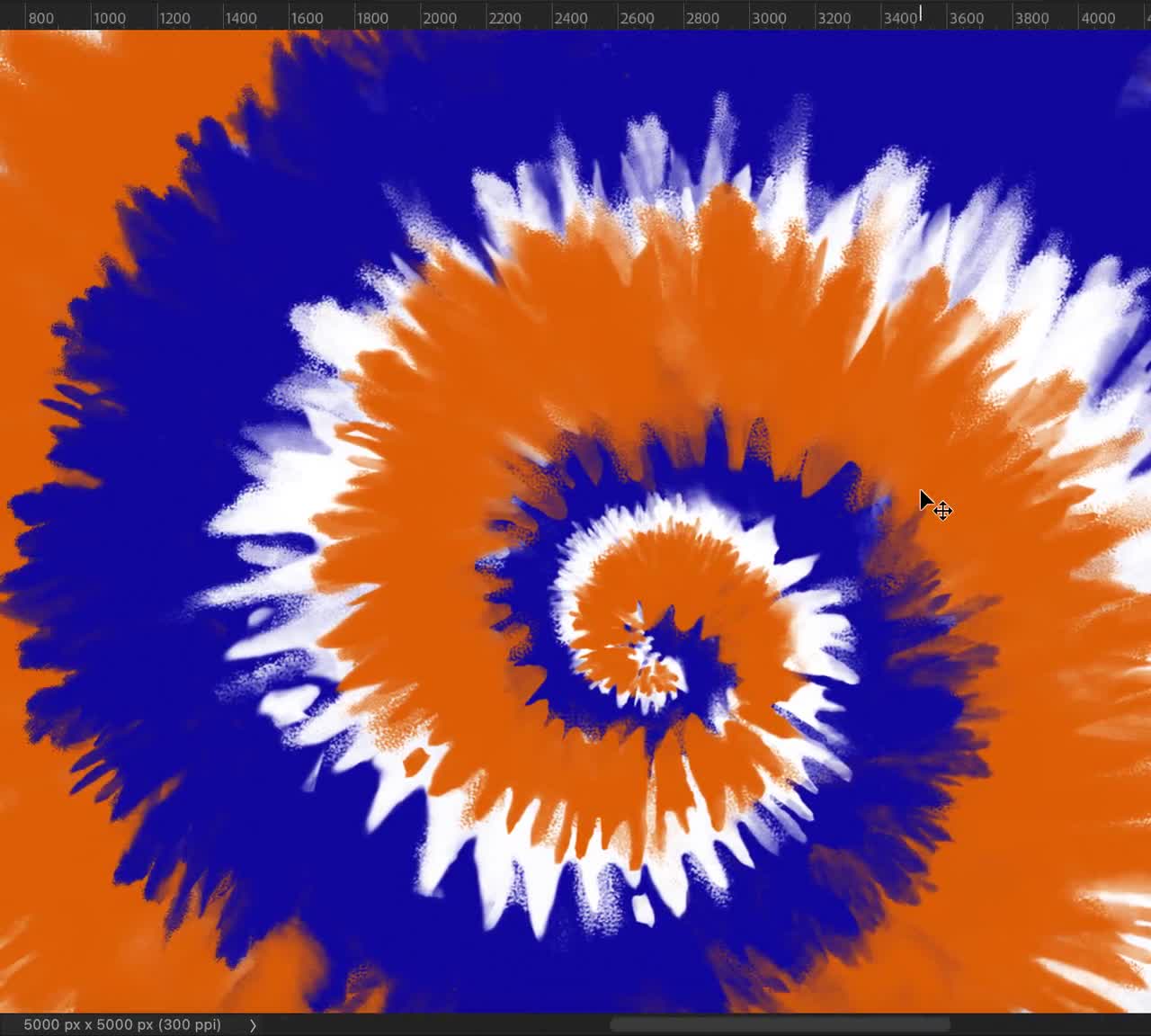 orange and white swirl background