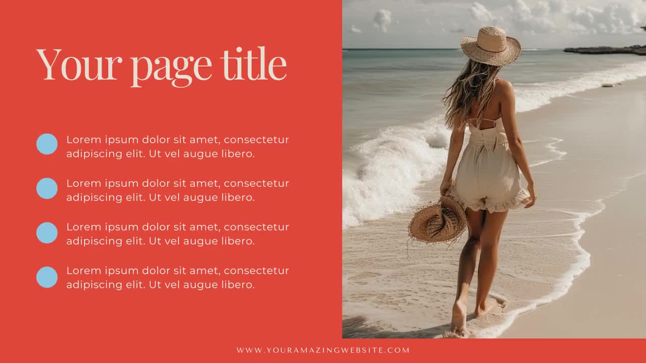 Canva Presentation Template | Bold Slide Deck | Slides for Presentation | Editable Canva Template | Webinar Slides | Course Presentation video poster