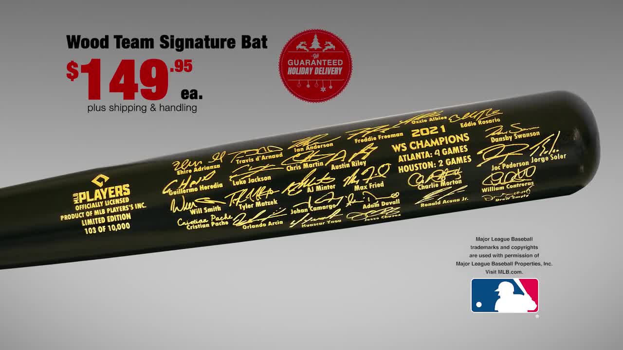 Ronald Acuna Jr Signed Braves 2023 ASG Franchise Record Maple Bat - Big  Time Bats