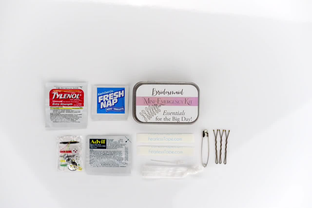 Bridesmaid's Mini Emergency Kit - Hayden Harlow