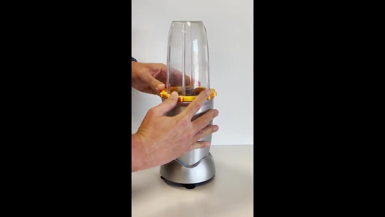 NutriBullet cup alignment bayonet tabs