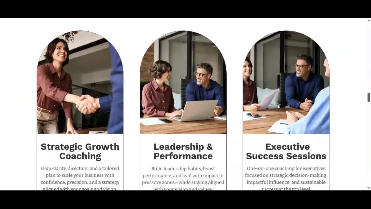 ビジネスコーチWordPressテーマ - エグゼクティブ、コンサルティング、起業家コーチングサービス向けDiviウェブサイトテンプレート video poster