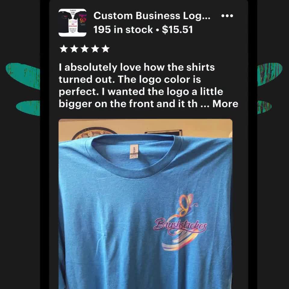 Custom Business Logo Shirts, Custom Tee, Personalized Logo