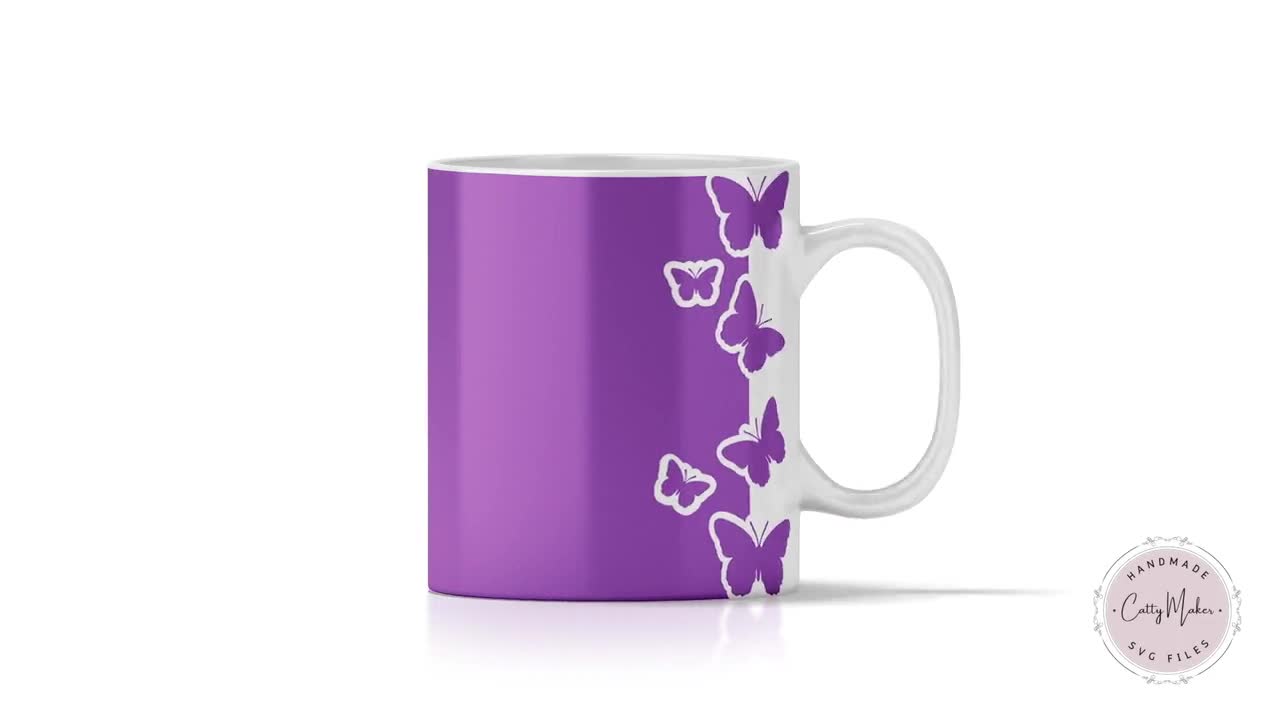 Butterfly Cricut Mug Press SVG Mug Press Template Infusible -  Sweden