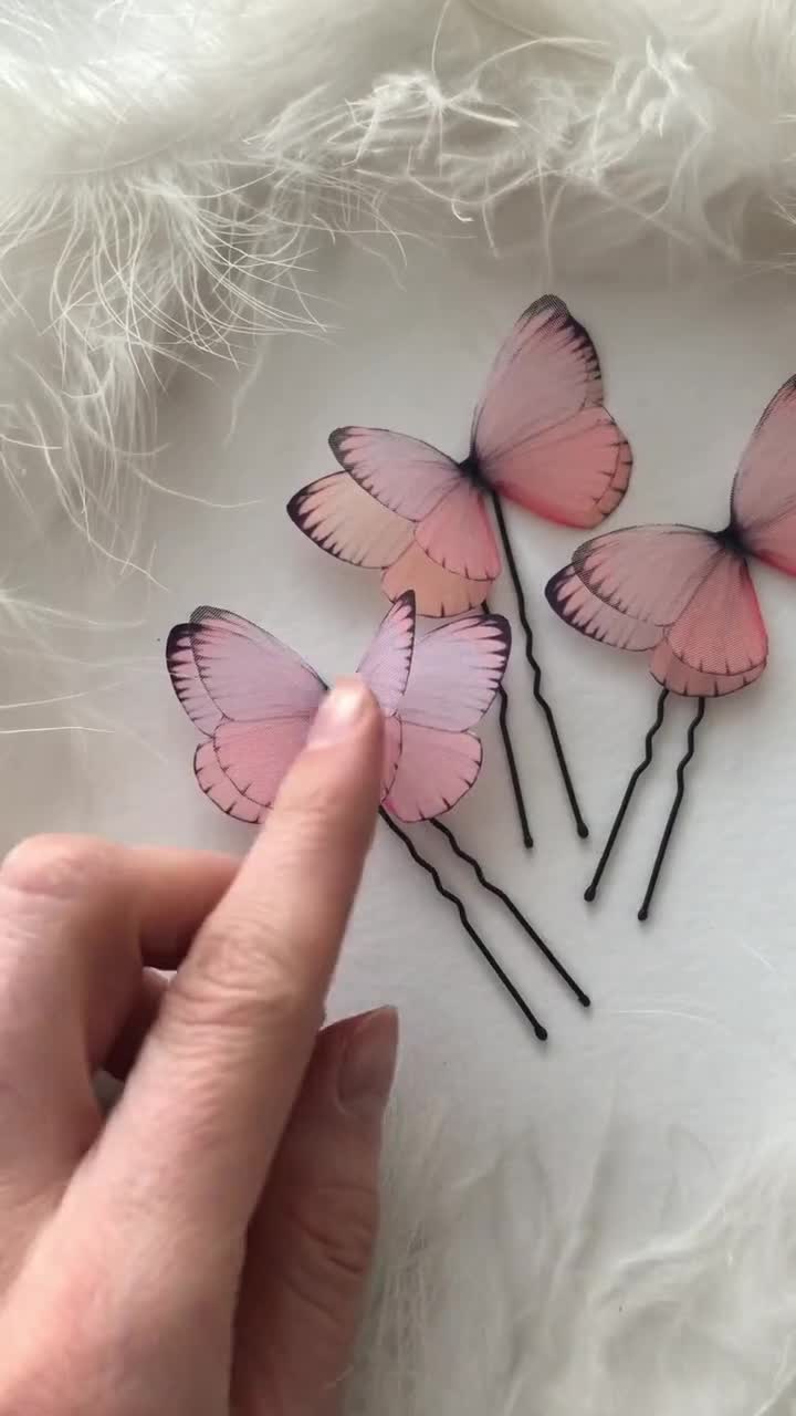 Butterfly Hair Pins