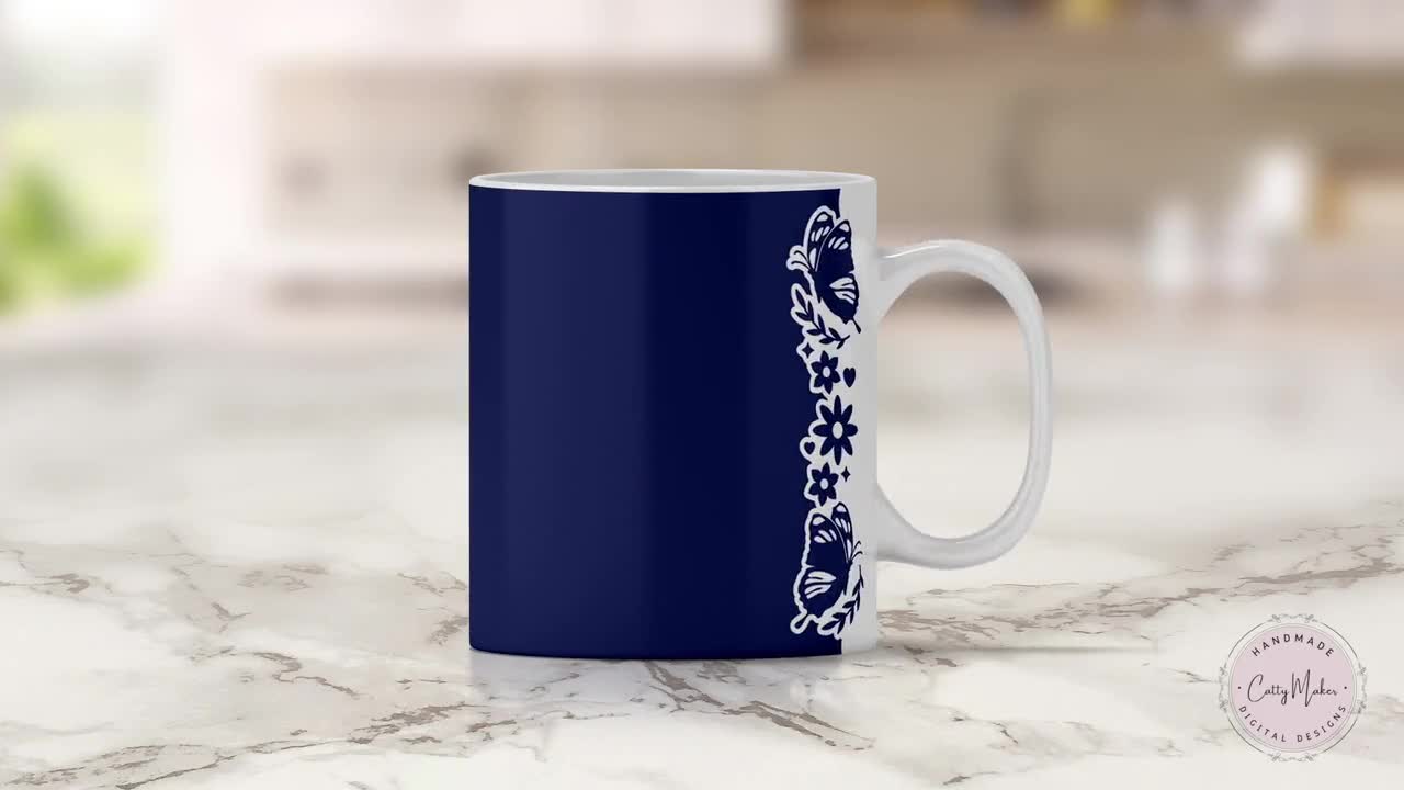 Cricut Mug Press Template, Infusible Ink Mug Wrap Template