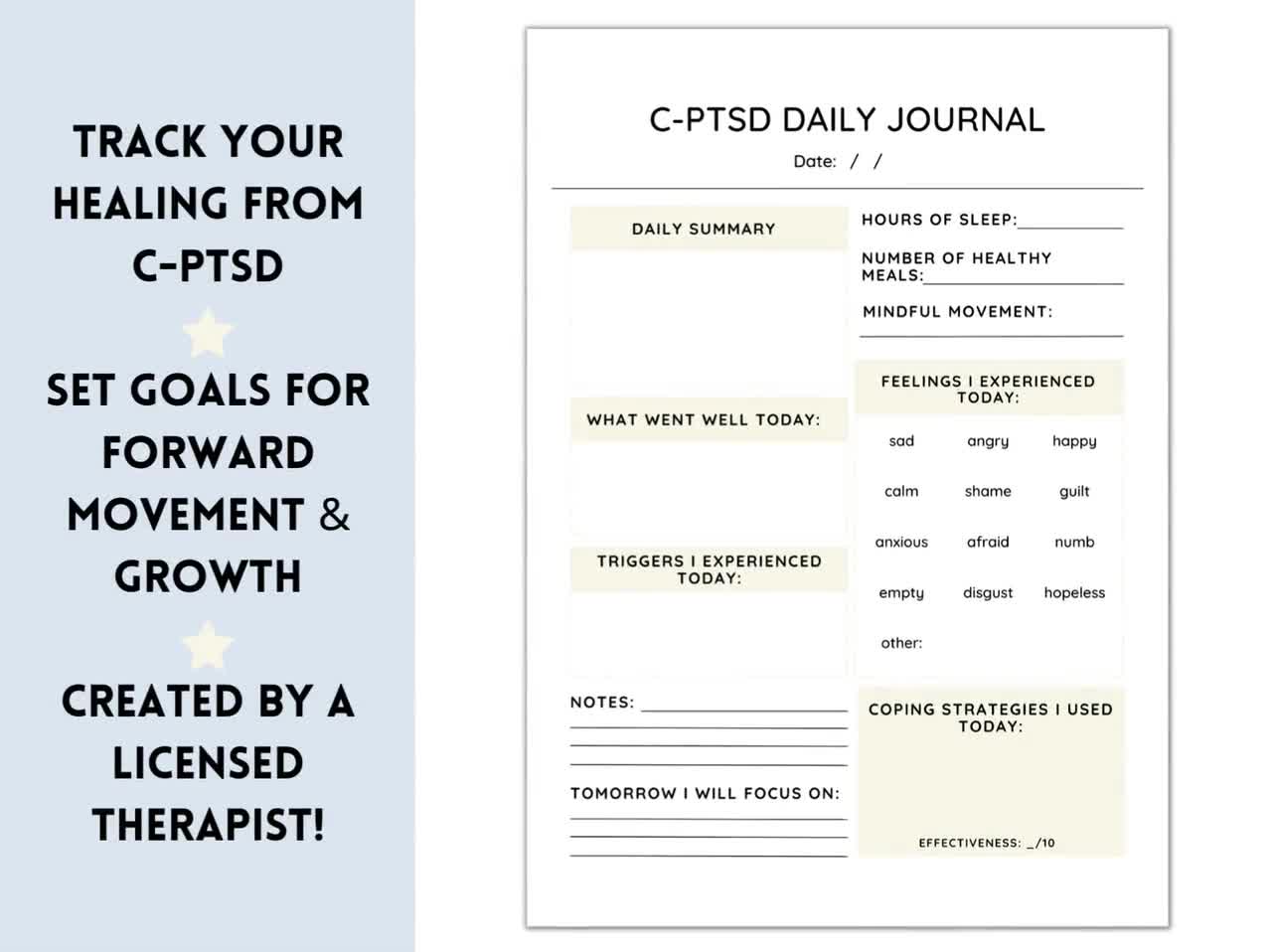 The Complex Ptsd Coping Skills Workbook