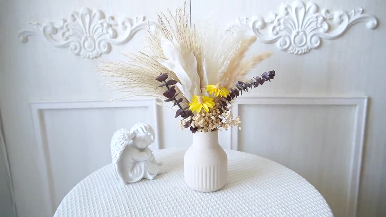 Dried Flower Bouquet,pampas Grass Bouquet,vase Filler,dried Flowers,natural  Flower Decor,flower Arrangement,home Decoration, Home Bouquet 