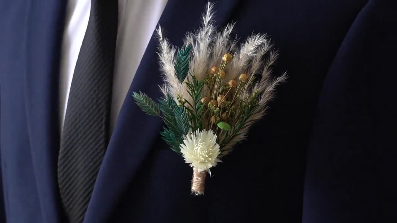 Dry Flower Boutonniere