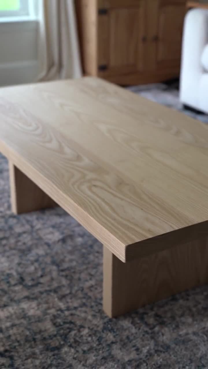 Monophonic TH ASH TABLE Monophonic TH ASH TABLE Black Stained Ash