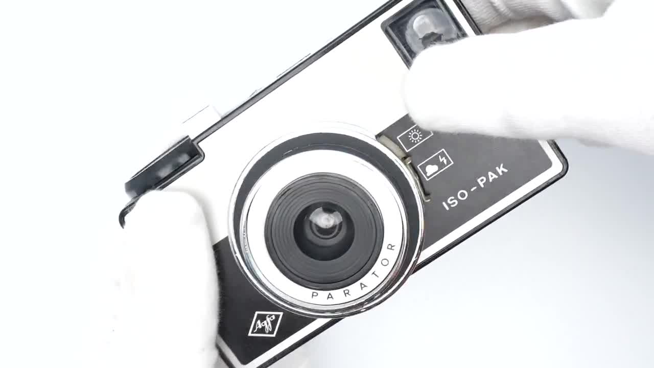 Appareil Photo Argentique AGFA Iso-Pak - Vintage Made In Germany, état Exceptionnel