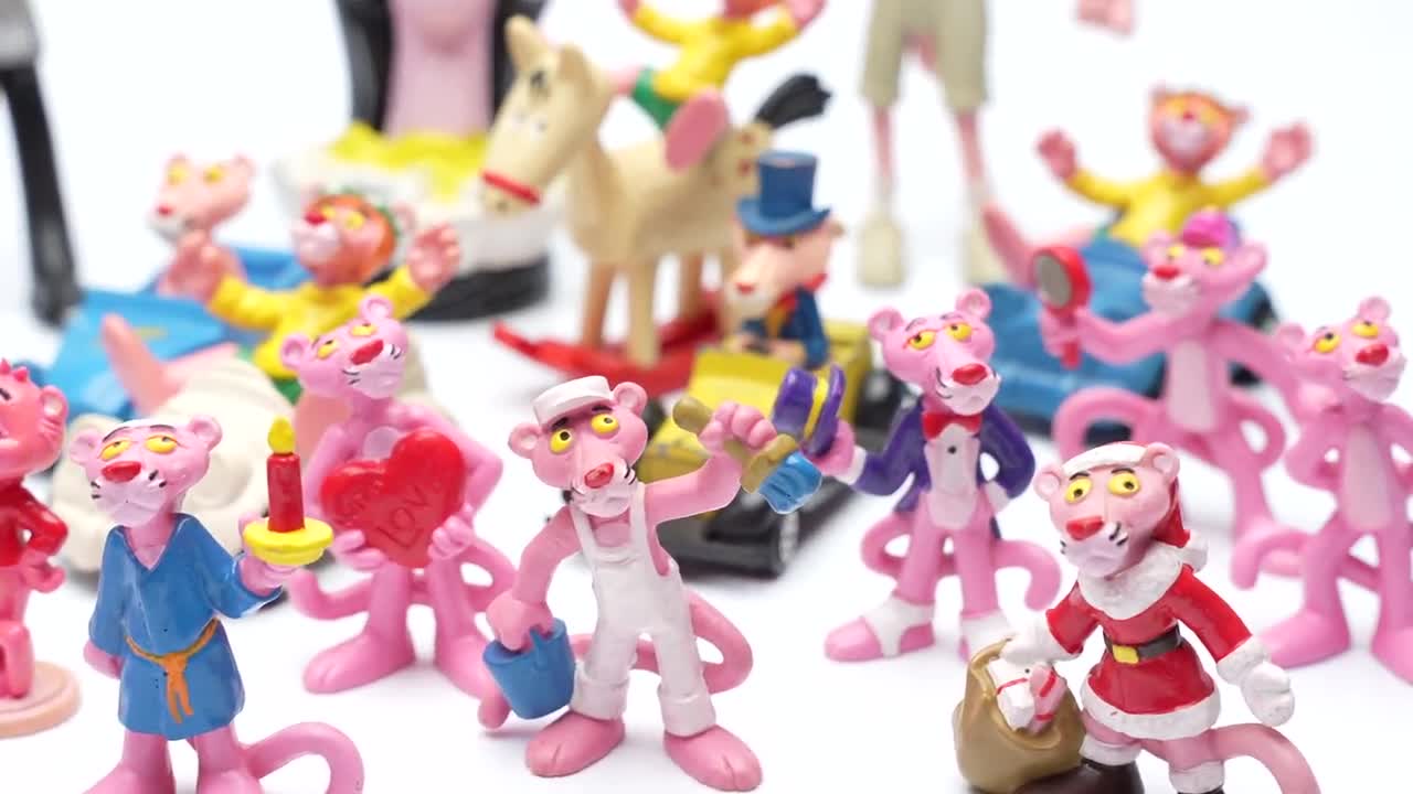 80 年代のヴィンテージ ブリー ピンク パンサー人形 – お気に入りをお