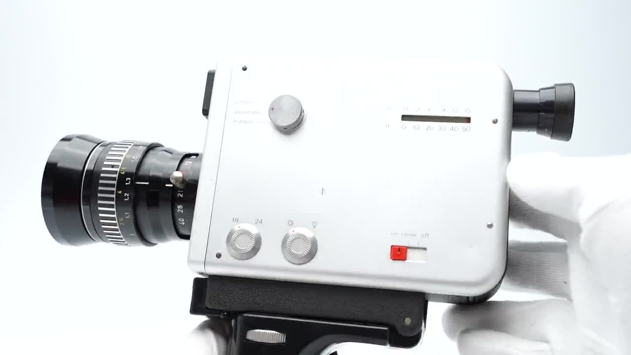 Braun Nizo S8 – Super 8 Camera 1965–1967, Schneider Variogon 8