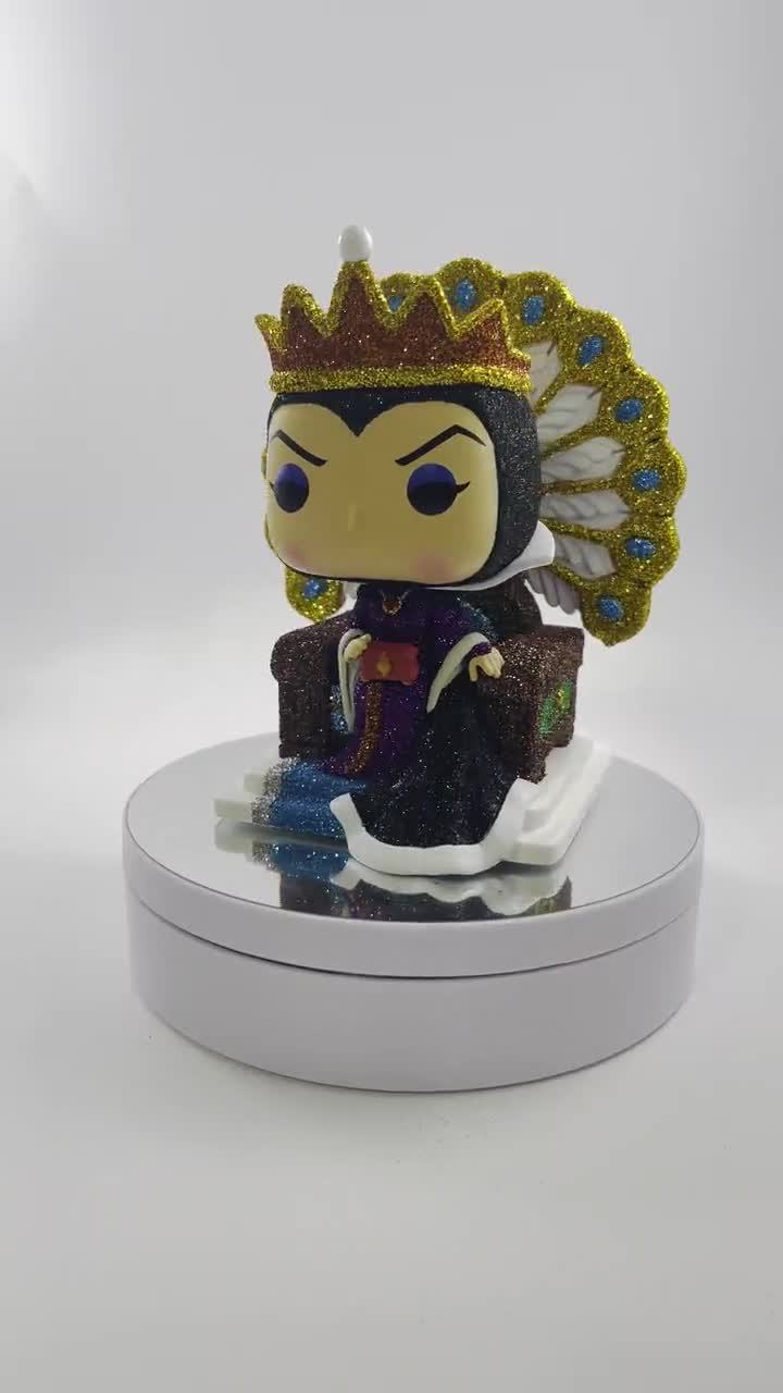 Custom Glitter Evil Queen on buying Throne Funko Pop