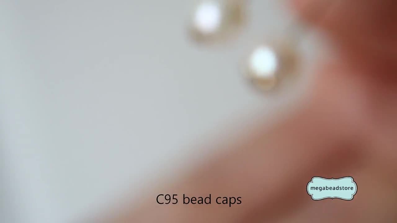 5mm Silver Bead Caps