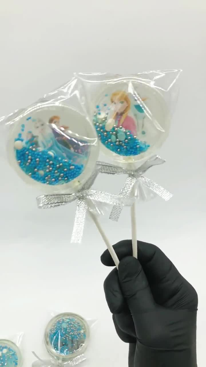 Frozen Lollipops Frozen Party Favors Image Logo Lollipops Party