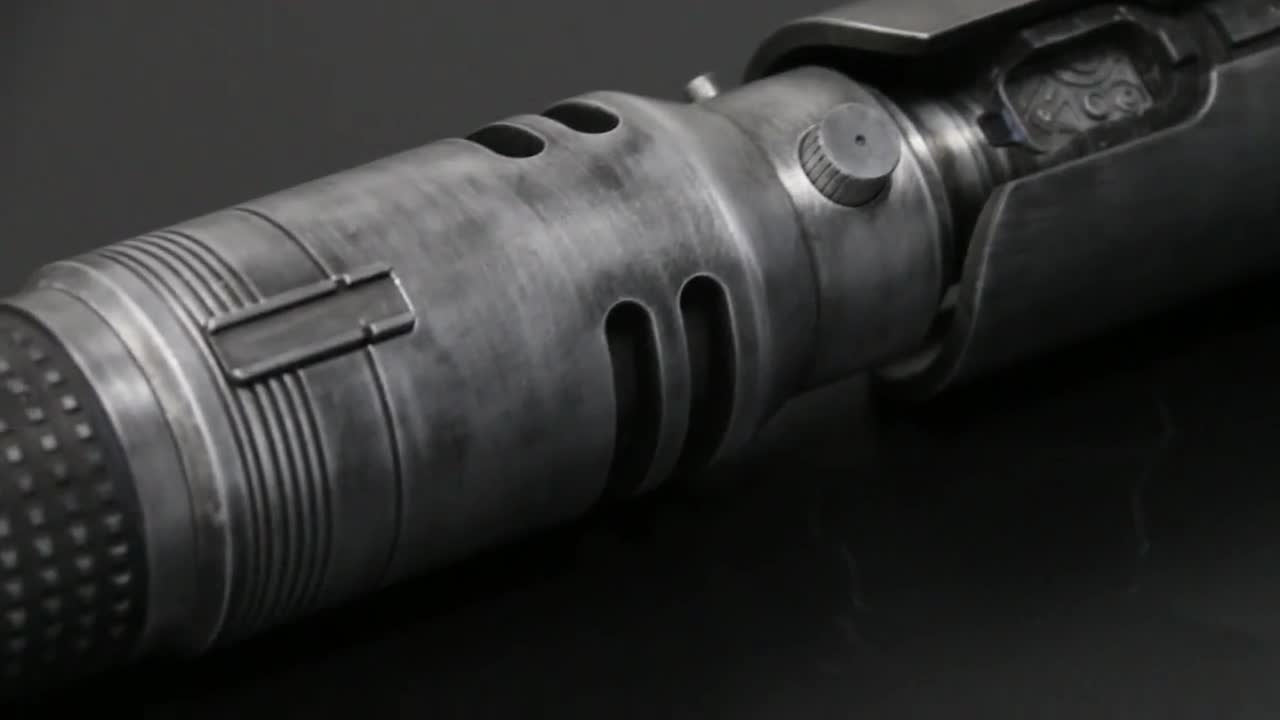 Cal Kestis Lightsaber Replica: RGB Neopixel, Bluetooth App-Controlled video poster