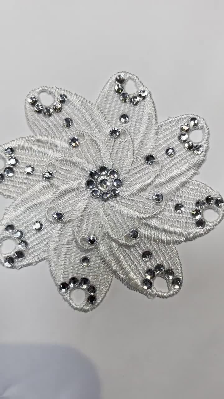 LORELEI LEE Silver Glitter & Gem Nipple Pasties, Covers