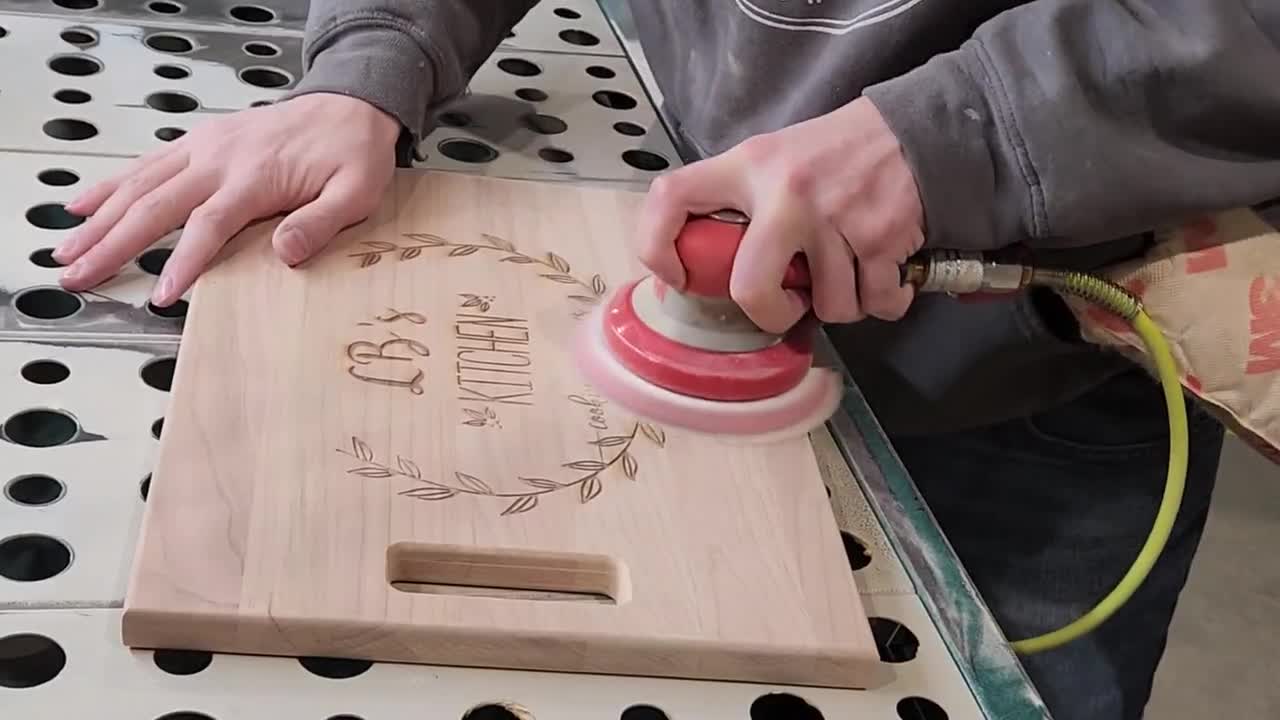 Custom Laser Engraved Teakwood Cutting Board – BuckarooGear.com