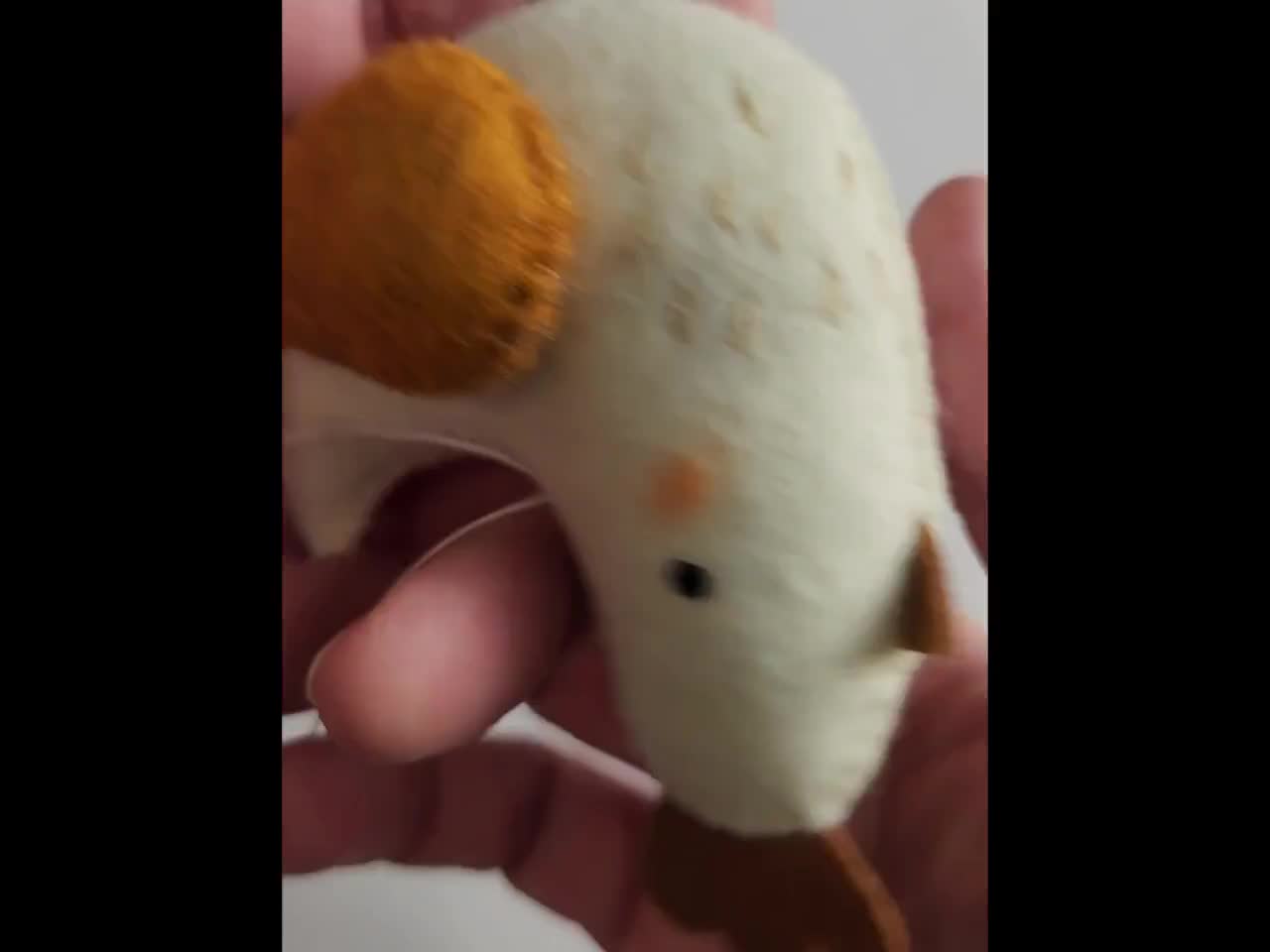 Felt Chicken Sewing Pattern - DIY Tutorial video poster