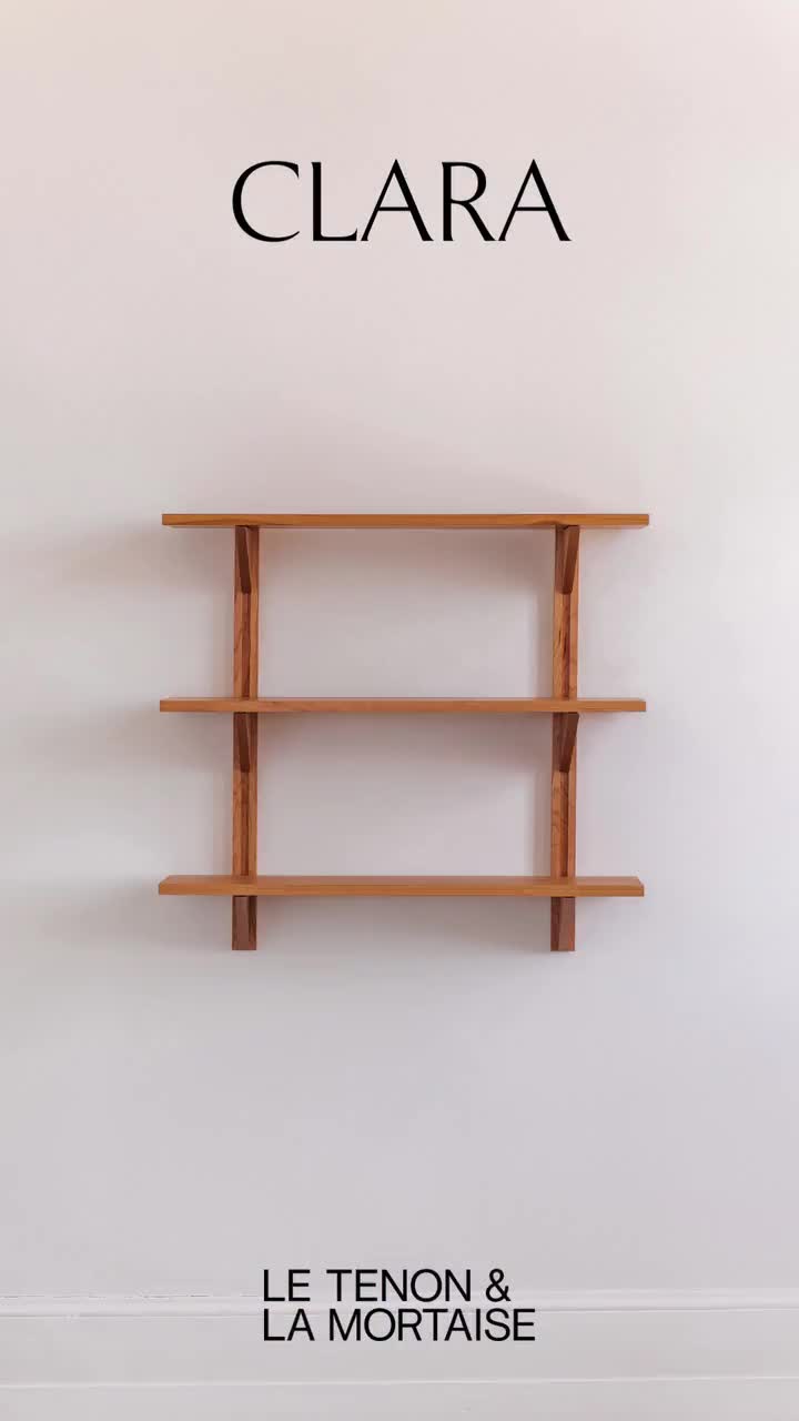 Modular Solid Wood Floating Shelves Handmade in Canada Japandi MCM Modern  Mid-century Decor 5 Shelves -  Canada