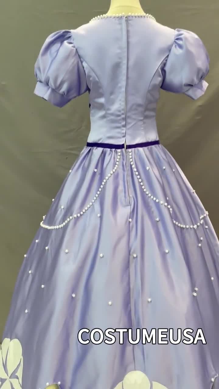 princess sofia fancy dress Dreamy collection Princess Sofia dress cosplay costume