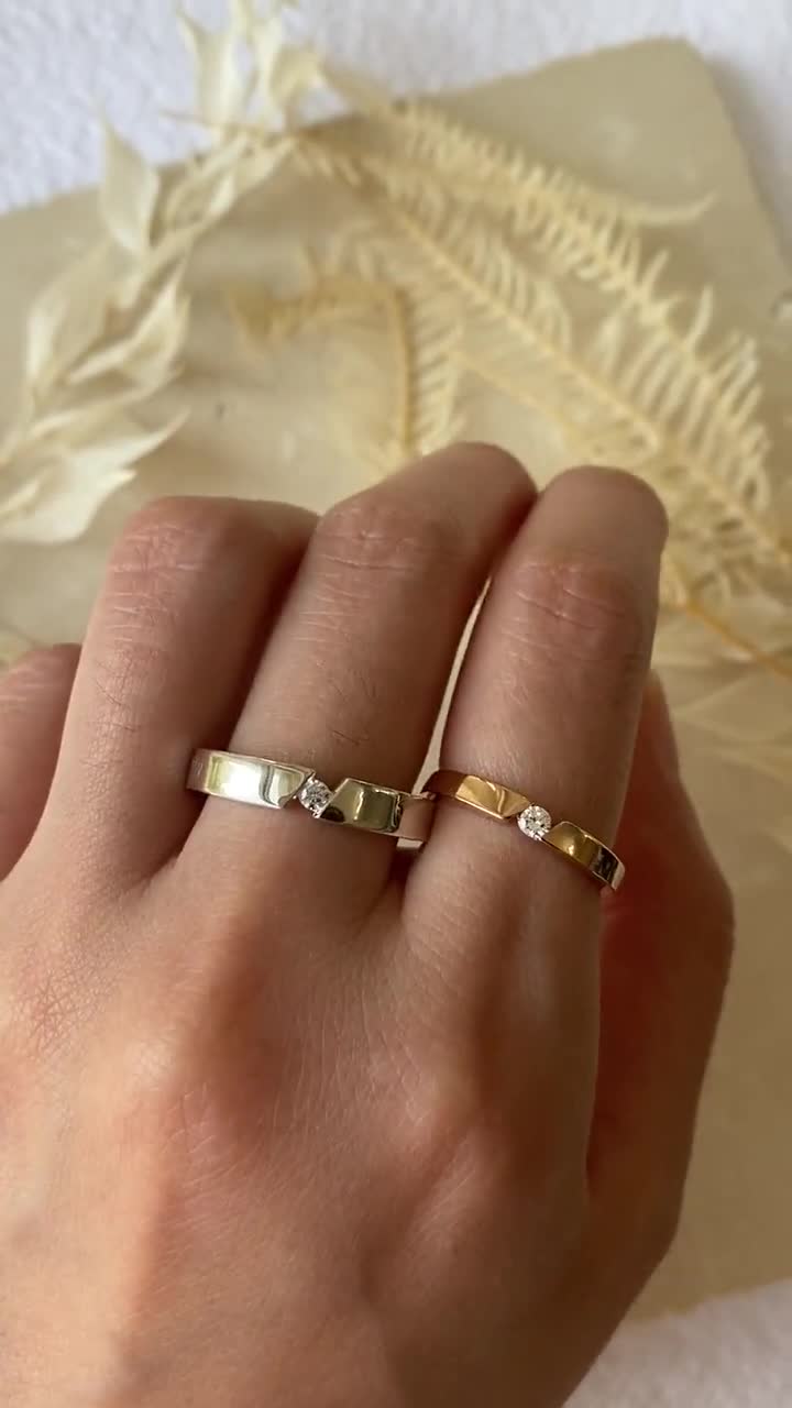 22K Gold Engagement, Wedding, Anniversary Gold Jewelry Man Women Couple Ring  20 | eBay